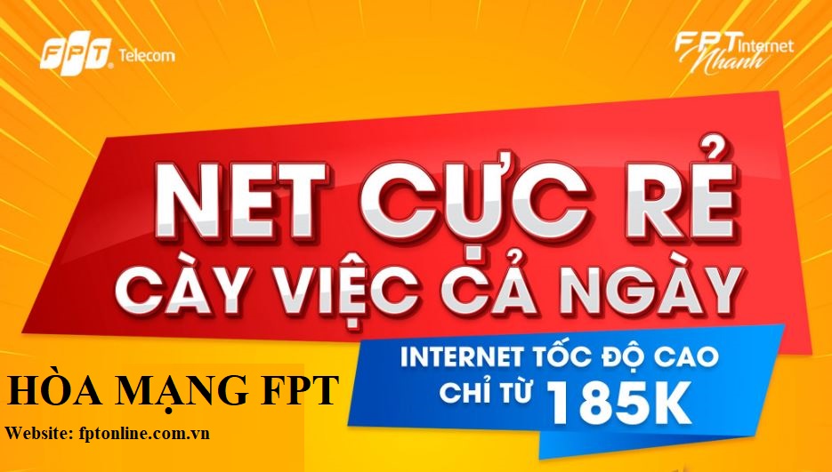 Hòa mạng Internet FPT